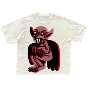 Ghoul 3D camiseta blanca