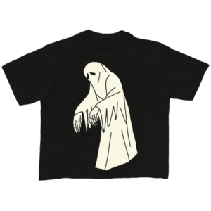 Ghost camiseta negra