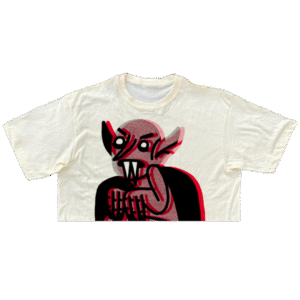Ghoul 3D crop-top